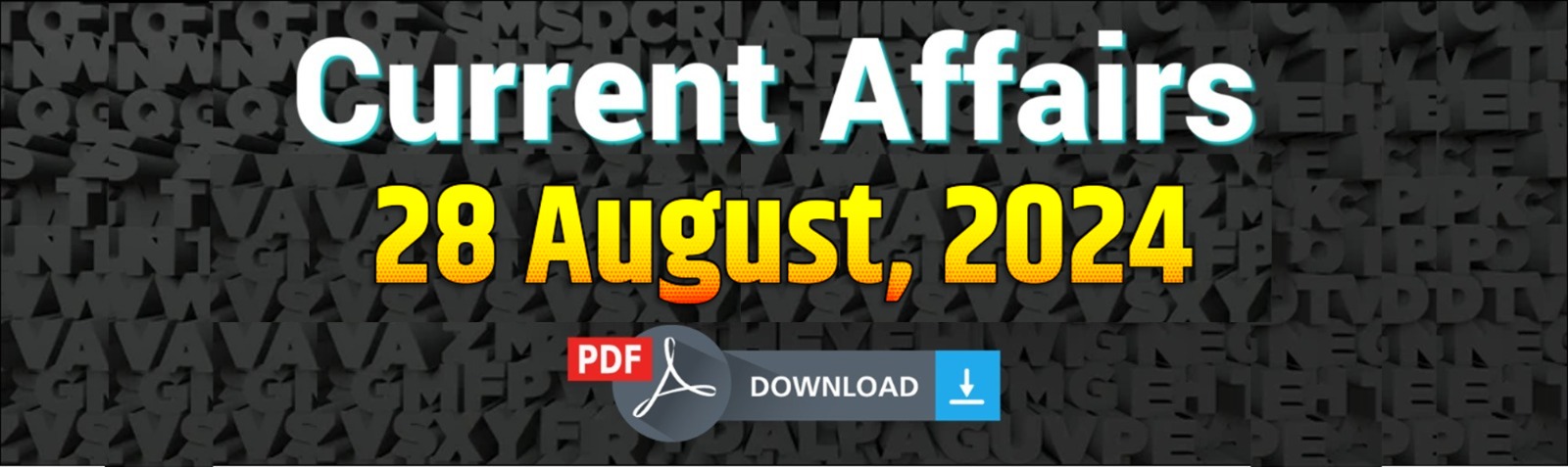 28 August 2024 Current Affairs in Hindi